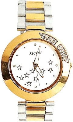 Ricoh LADIES DOUBLE TONE FANCY METAL STRAP Watch  - For Women   Watches  (Ricoh)