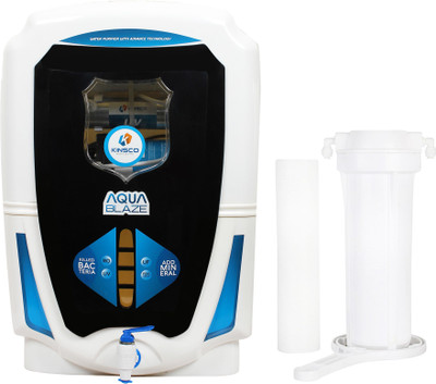 

Kinsco Aqua Blaze 13 L RO + UV + UF + TDS Water Purifier(white/black)