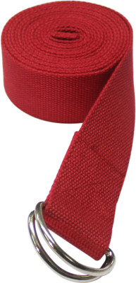 

Ryan 8 Ft Premium Perfect For Stretching, Holding Poses, Improving Flexibility & Physical Thearpy Cotton Yoga Strap(Red)