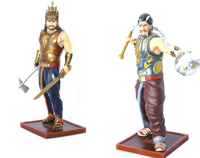 

lilliputhub Baahubali Bhalladeva Combo Figurine Mininatures(Multicolor)
