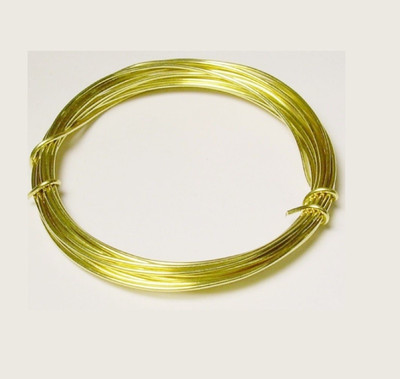 

Sparkle Jewellery Making BRASS WIRE 18GUAGE1.02MM250-001