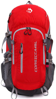 

Husky Travel Rucksack Travel Bag 45 L Backpack(Red)