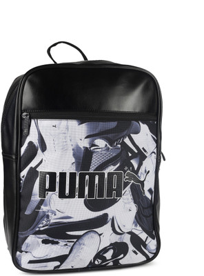 

Puma Campus 12 L Laptop Backpack(Black), Puma black-sneaker graphic