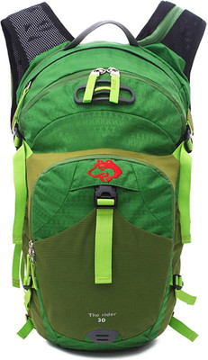 

Husky Travel Hydration Bag Biking & Cycling Experience Backpacks Travel Bag 30 L Backpack(Green)