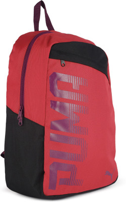 

Puma Pioneer I 24 L Laptop Backpack(Black, Maroon), Love potion