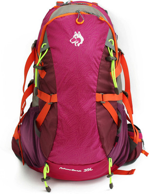 Husky Travel Rucksack Travel Bag 35 L Backpack(Pink)