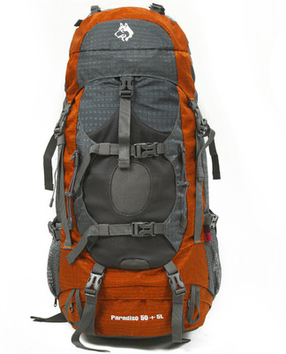 

Husky Travel Jungle King Edition Rucksack Travel Bag 50 L Backpack(Orange)