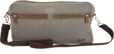 

Basics 15BBG32120 Messenger Bag(Grey, 1 inch)