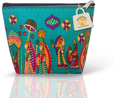 

Handcraft HC-HB-048 Multipurpose Bag(Multicolor, 10 inch)
