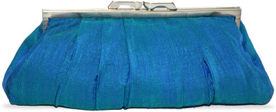 

Estheticmind Elegant evening clutch Sling Bag(Blue, 7 L)
