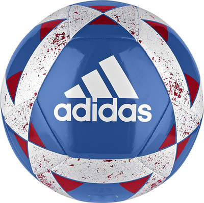 

ADIDAS STARLANCER V Football - Size: 5(Pack of 1, Blue), Bright royal/scarlet/white