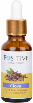 

POSITIVE CLOVE Essential Oil - Fights Acne, Improves blood Circulation(30 ml)
