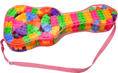 

Toyshine Guitar shape Building Blocks for kids(Multicolor)