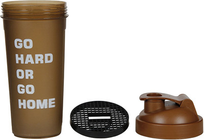 

VAMSUM Go Hard 600 ml Shaker(Pack of 1, Brown)