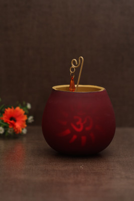 

Borosil Decorative Tea Light Candle(Red, Pack of 1)