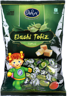 

Oshon Elaichi Tofiz, 110 Pieces Pouch Milk Cream Toffee