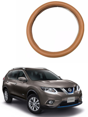 AUTOGARH Steering Cover For Nissan X-Trail(Tan, Leatherite)