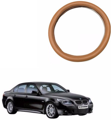 AUTOGARH Steering Cover For BMW 5 Series(Tan, Leatherite)