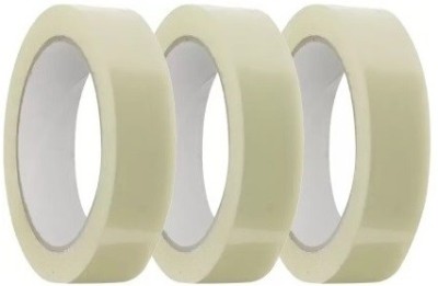 

Shreeji Decoration Single Sided Handheld Dispenser Cello Tapes (Manual)(Set of 3, Transparent White)