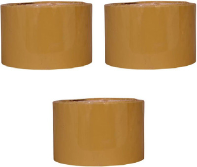 

Shreeji Decoration Single Sided Handheld Dispenser Cello Tapes (Manual)(Set of 3, Brown)