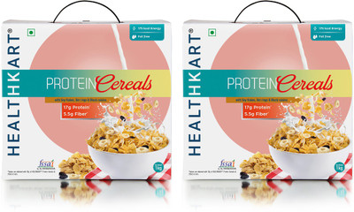 

Healthkart Breakfast Cereal, with high Protein, Oats, Soy flakes & Black Raisins (1 Kg)-Pack of 2(1 kg, Box, Pack of 2)