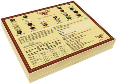 

Chocholik Rakhi Gift Box - Superior Chocolates Box For Brother / Sister - 20pc Truffles(240 g)