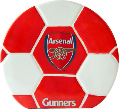 

Arsenal FC Arsenal F C Ceramic Money Bank Coin Bank(Multicolor)