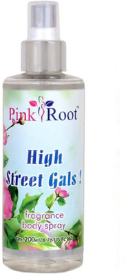 

Pink Root High Street Gals Fragrance body Spray 200ml(Set of 1)
