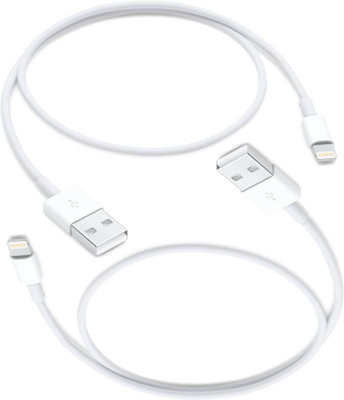 

FIneArts Combo of Premium Quality Lightning to Usb Charging Cable Lightning Cable(White)