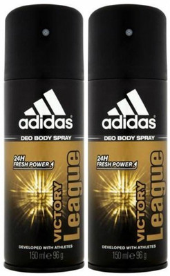 

ADIDAS Two Victory League Combo Set Body Spray - For Men(300 ml, Pack of 2)