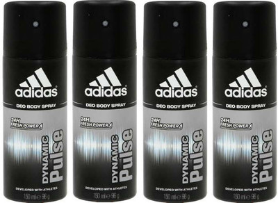 

ADIDAS Four Dynamic Pulse Combo Set Body Spray - For Men(600 ml, Pack of 4)