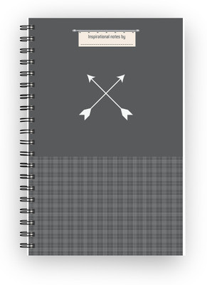 

Inkalabh A5 Notebook(Inspirational Arrows, Multicolor)