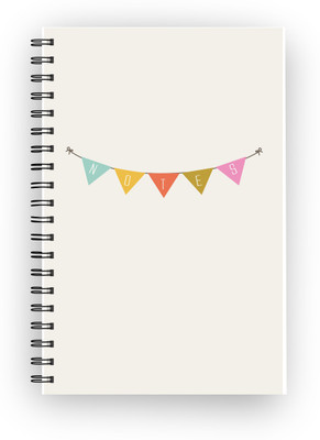 

Inkalabh A5 Notebook(Flag on Grey, Multicolor)