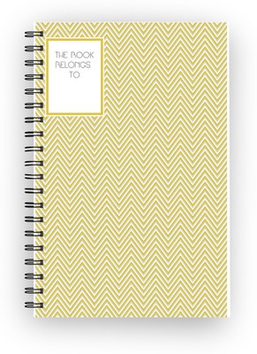 

Inkalabh A5 Notebook(Zig Zags, Multicolor)