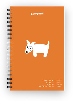 

Inkalabh A5 Notebook(Woof Woof Woof, Multicolor)