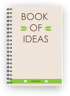 

Inkalabh A5 Notebook(Book of Ideas, Multicolor)