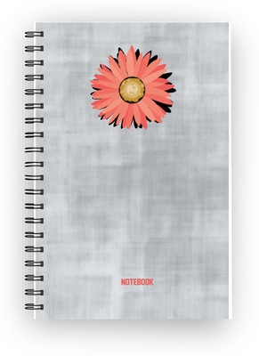 

Inkalabh A5 Notebook(Flowers on Concrete, Multicolor)