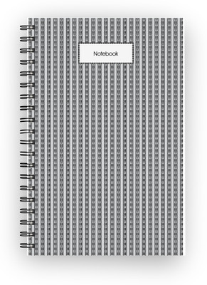 

Inkalabh A5 Notebook(Chain Patterns, Multicolor)