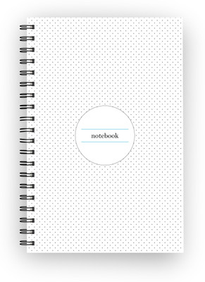 

Inkalabh A5 Notebook(Dotted All Over, Multicolor)