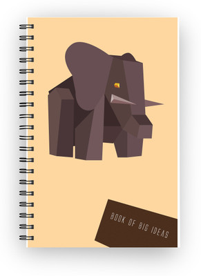 

Inkalabh A5 Notebook(Elephant Ideas, Multicolor)