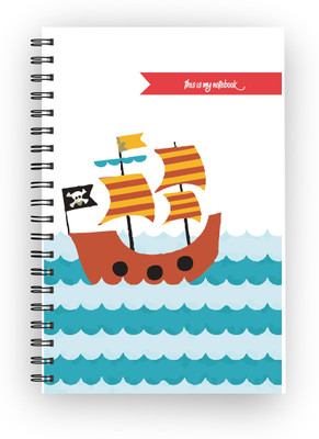 

Inkalabh A5 Notebook(Bon Voyage, Multicolor)