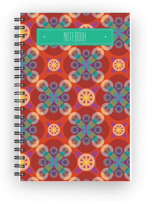 

Inkalabh A5 Notebook(Floral Patters, Multicolor)