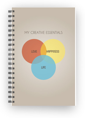 

Inkalabh A5 Notebook(Creative Essentials, Multicolor)