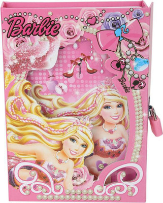 Barbie diary sales with lock
