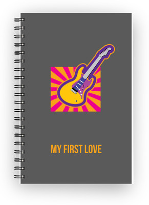 

Inkalabh A5 Notebook(My First Love, Multicolor)