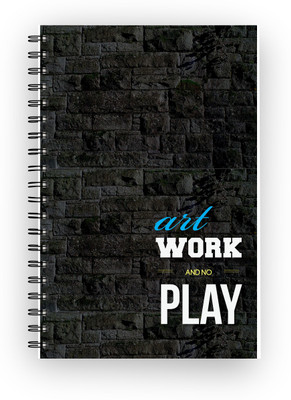 

Inkalabh A5 Notebook(Art Work & Play, Multicolor)
