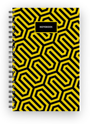 

Inkalabh A5 Notebook(Yellow Texture, Multicolor)