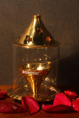 BOROSIL Akhand Diya Brass Table Diya(Height: 4 inch) BOROSIL Akhand Diya Brass Table Diya(Height: 4 inch)