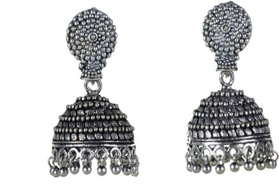 spero silver jhumka White Metal Jhumki Earring available at flipkart for Rs.179