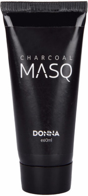 

DONNA Activated Charcoal Purifying Black Peel Off Face Mask | Easy & Quick way to get rid of Blackheads, Whiteheads & Dirt & get an instant Glow.(60 ml)